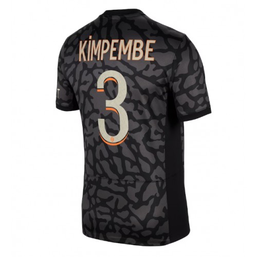 Dres Paris Saint-Germain Presnel Kimpembe #3 Rezervni 2023-24 Kratak Rukav